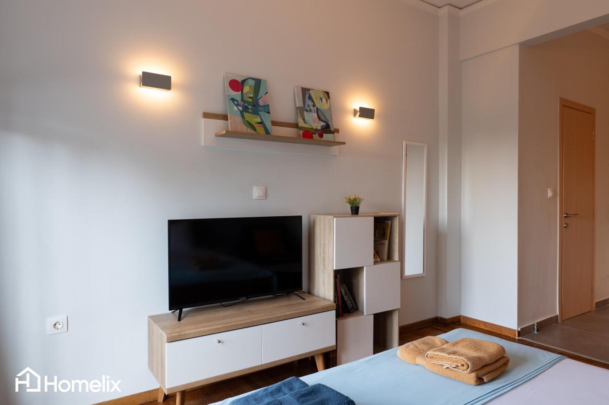 30M² Cosy Studio With Panoramic Sea View Chalkís Exteriör bild